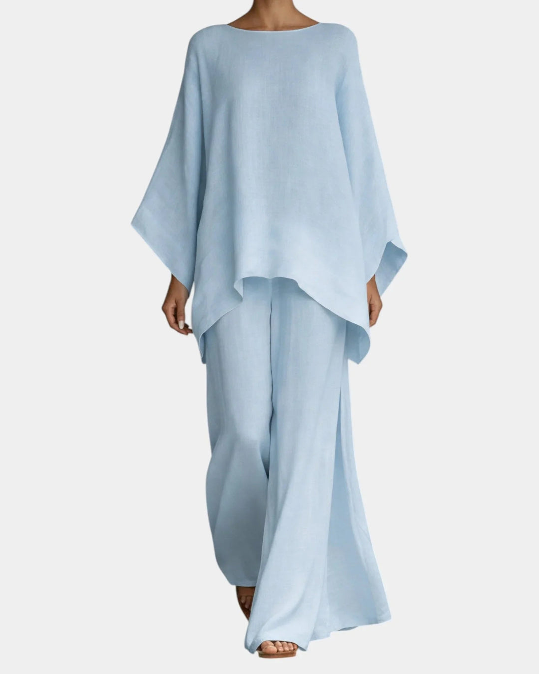 Mavie | Completo fluido con pantaloni e blusa